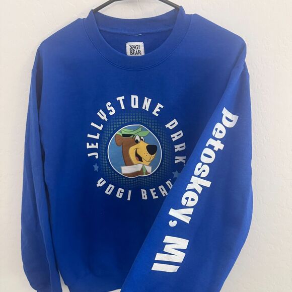 Yogi Bear Jellystone Park Sweatshirt Adult Small - Picture 2 of 4